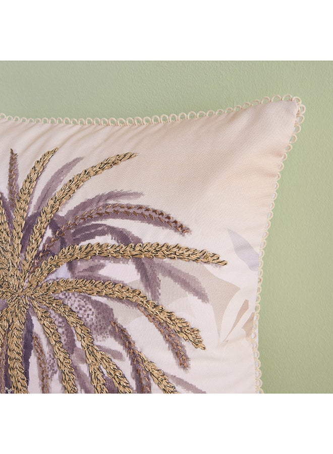 Home Box وسادة نخيل واحة الصحراء - وردي - 50x50 سم - Image 2